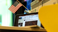 Bild von der US-Election-Night 2016