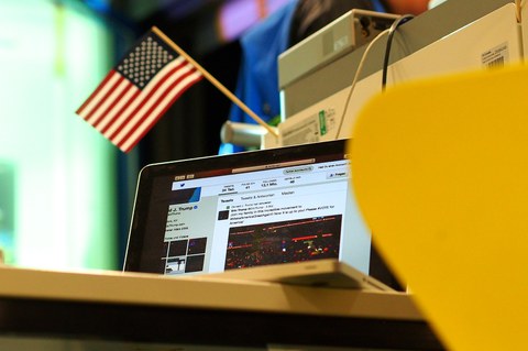 Bild von der US-Election-Night 2016
