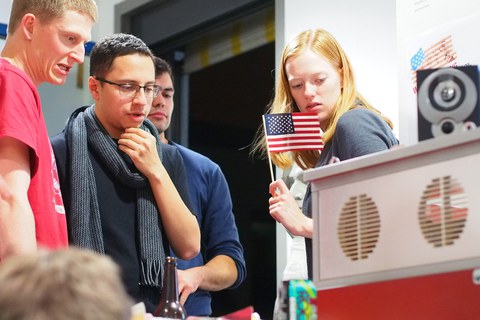 Bild von der US-Election-Night 2016