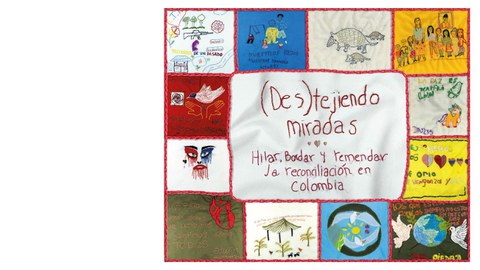 Buchcover des Projekts mit mehreren kleinen Bildern der Kunstwerk