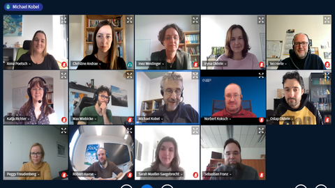 Zoom-Meeting zur Preisverleihung der GFF Lehrpreise