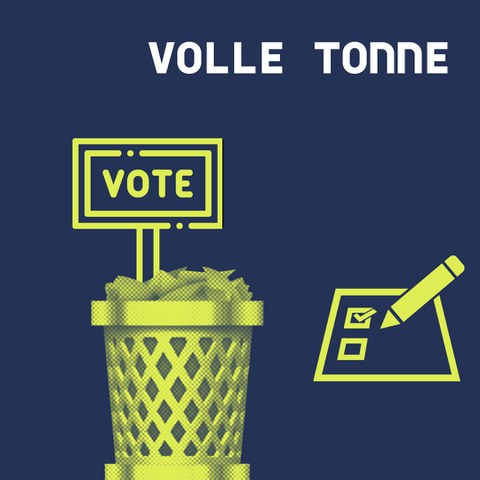 Volle Tonne