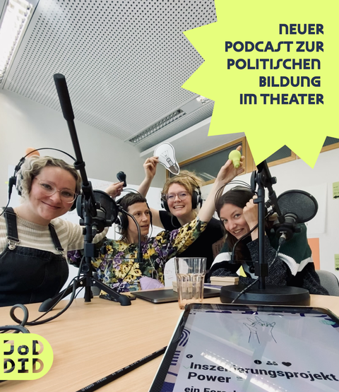 Podcast zu Politischer Bildung im Theater 