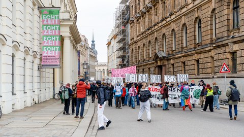 Bild Klimastreik Dresden