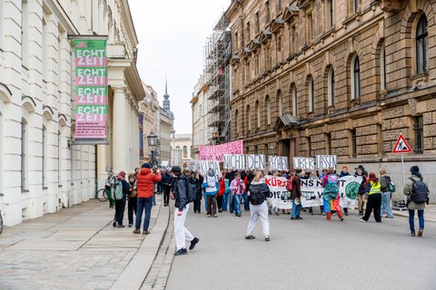 Bild Klimastreik Dresden