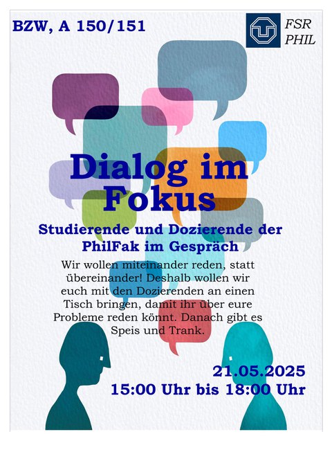 Dialog im Fokus Flyer