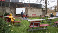 Einweihnung des Grünen Seminarraums