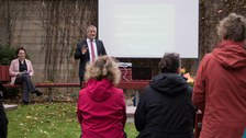 Einweihnung des Grünen Seminarraums