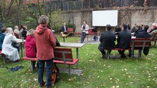 Einweihnung des Grünen Seminarraums