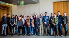 Die Teilnehmer/innen des ersten internationalen Modellathons in Köln am 2. März 2018