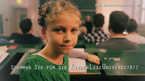 Stimmen Sie für die KinderLeseUniversität!