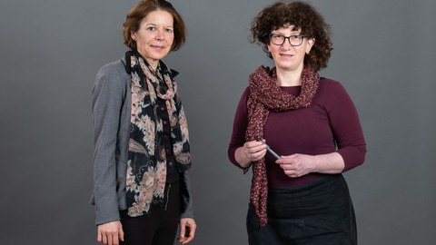 Gleichstellungsbeauftragte Dr. Jutta Eckhardt und Stellvertreterin Dr. Veneta Schubert