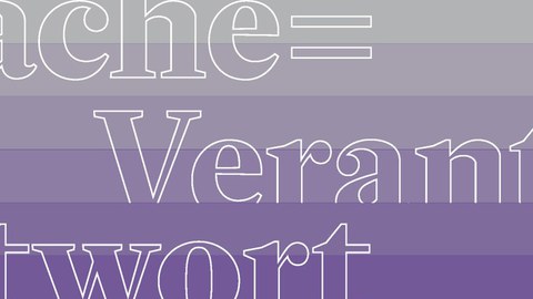Sprache=Verantwortung