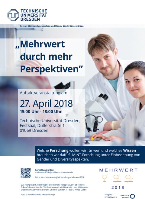Plakat Auftaktveranstaltung Mehrwert