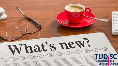 Zeitung mit dem Titel "What's new?"