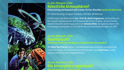 Plakat zur Veranstaltungsreihe "Im Treibhaus"