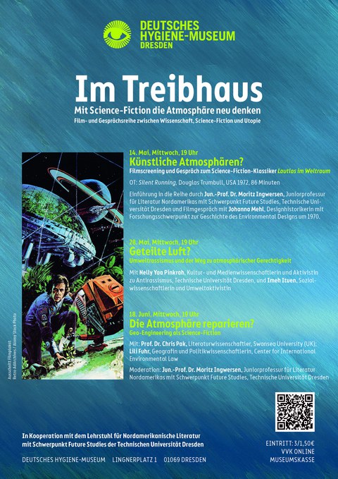 Plakat zur Veranstaltungsreihe "Im Treibhaus"