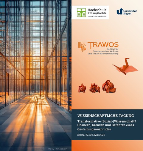 Bild zeigt Infos zu der Tagung "Transformative Sozialwissenschaft"