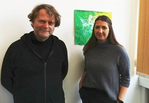 Prof. Dr. Martin Heinrich und Julia Schweitzer