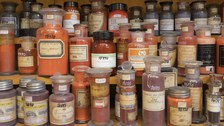 Blick in die Farbstoffsammlung, TUD