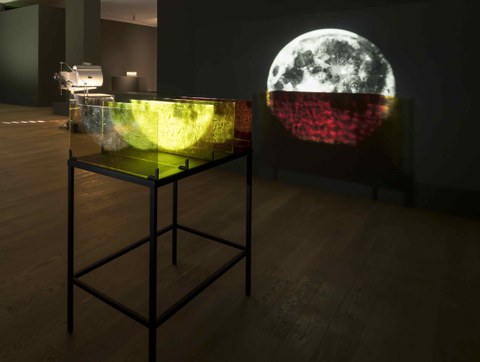 Rosa Barba: The color out of space. Installation view at Remai Modern, Saskatoon, 2018