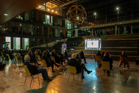 Kickoff Schaufler Lab@TU Dresden, 28.10.2020: Raumansicht