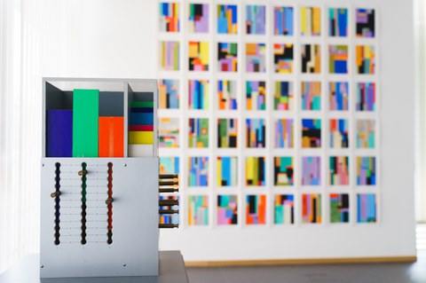20.08.2021: Vernissage der Open Studio-Präsentation zur "Dresden Series" von Anton Ginzburg in der Sammlung Farbenlehre