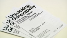 Sprecher:innen während des Symposium