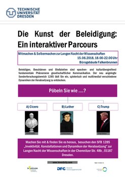 Plakat Lange Nacht der Wissenschaft