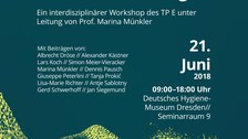 Plakat Invektive Gattungen, Werkstatttagung