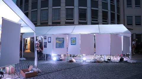 Foto des Zelts