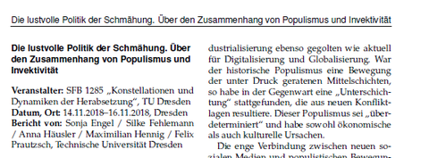 tagungsbericht
