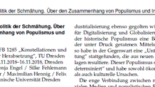 tagungsbericht