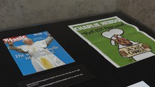 Foto von Exponaten der Ausstellung