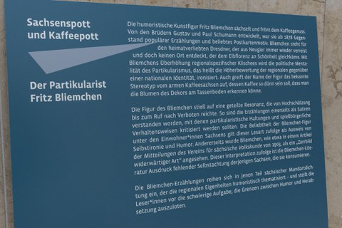 Foto von Exponaten der Ausstellung