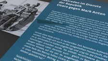 Foto von Exponaten der Ausstellung