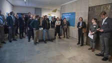 Foto von der Vernissage - Rede zur Eröffnung