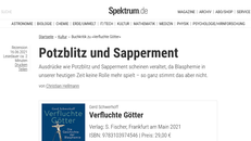 Screenshot der Überschrift des Artikels