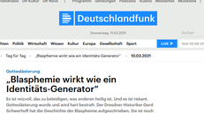 Screenshot der Überschrift des Online-Artikels