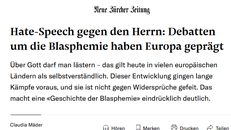 Screenshot der Überschrift des Online-Artikels