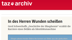 Screenshot der Überschrift des Online-Artikels