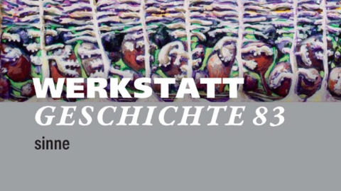 Screenshot der Website der Zeitschrift Werkstatt Geschichte. Titelleiste mit wechselnden Bildern