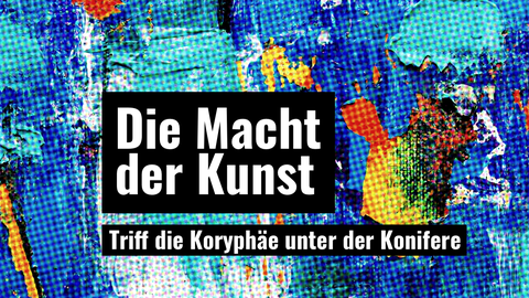Banner Macht der Kunst