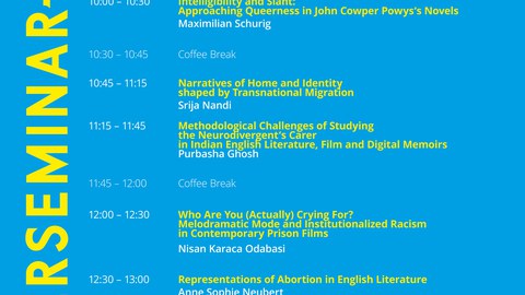 Oberseminar WS2526