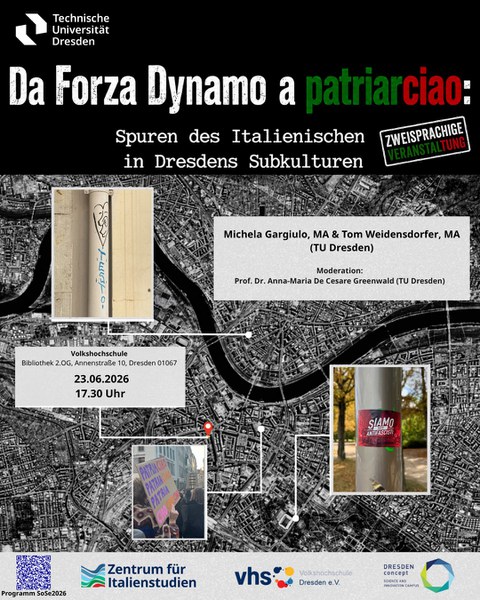 Da Forza Dynamo a patriarciao Spuren des Italienischen in Dresdens Subkulturen