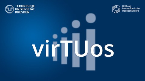 Logo des Lehrforschungsverbundes virTUos