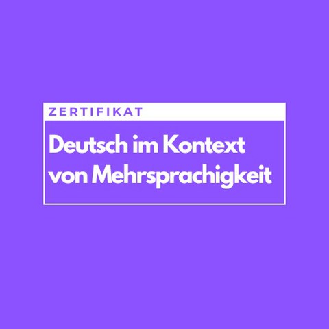 Zertifikat Deutsch im Kontext von Mehrsprachigkeit
