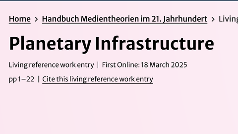 PIanetary Infrastructure 