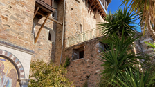 Gebäude auf dem Athos