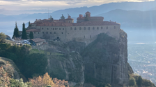 Höhe in Meteora